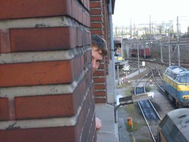 Wat verstoppertje spelen met Bert. :-p