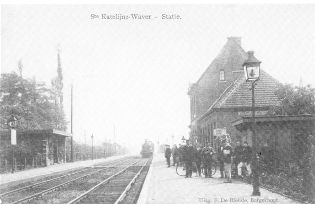 Het oude station van katelijne 1