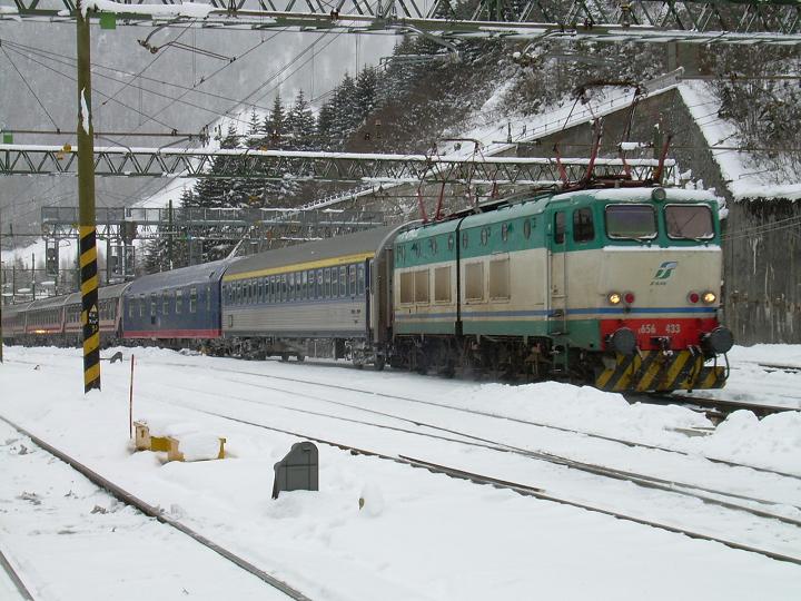 vertrek uit Brenner richting italie