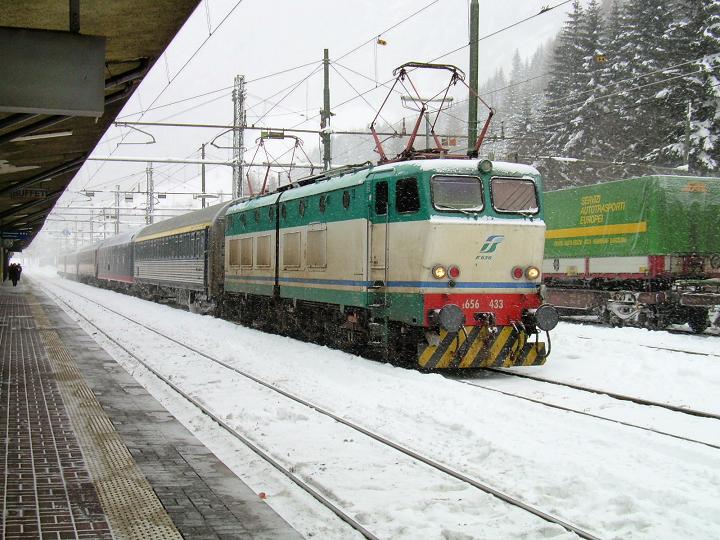 in Brenner klaar voor vertrek