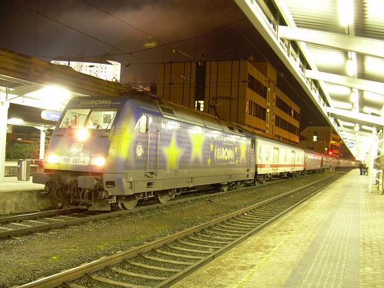 de nachttrein naar kopenhage