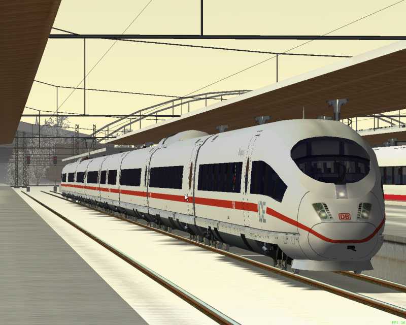 DB ICE-3 403 032-6 'Augsburg' bij aankomst te Würzburg Hbf.