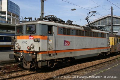 De 516760, ook een BB16500, met andere luchtroosters