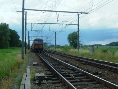 Y Lijn 59 / Lijn 10 , rijdend richting Sint Niklaas