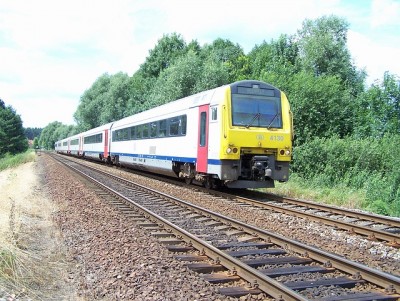 De IR(e) trein naar Neerpelt te Herentals