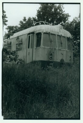 Roze bundesbahn loc (kan ook ooit rood geweest zijn).  Waarschijnlijk jaren '50.