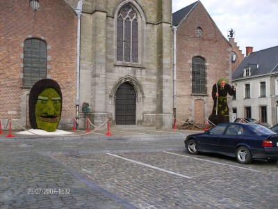 Het kerkje van Ellezelles.