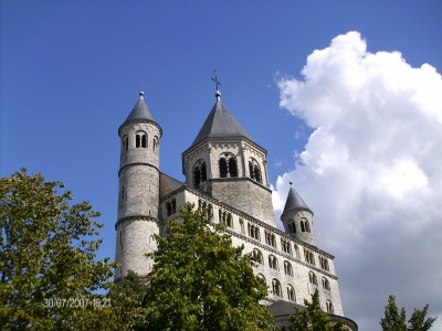 De prachtige kerk van Nivelles.