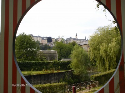 Een zicht op Luxemburg.