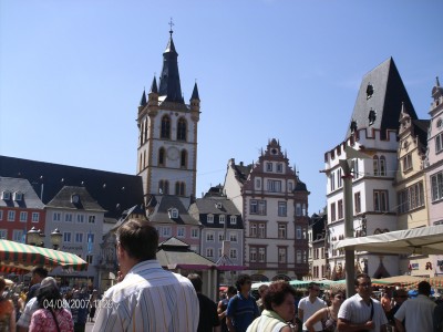 Markt van Trier.