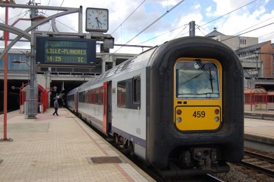 de IC-D trein 983 die mij van Luik naar Namen bracht