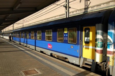 vernieuwde corailrijtuig in de nachttrein naar n<br />Nice vanuit Luxemburg