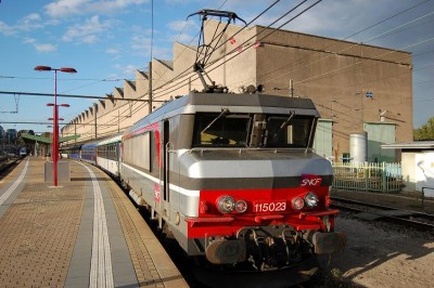 de Nachttrein naar Nice in Luxemburg