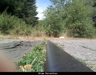 Overweg getrokken richting kazerne!<br />Begroeiing!!!!