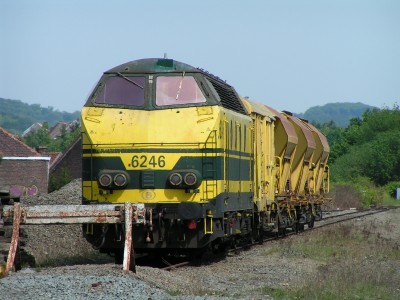 toch een mooie dieselloc!