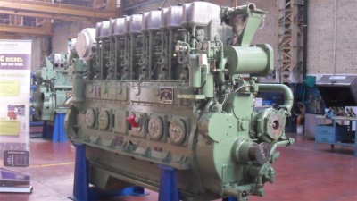 Class 77 Engine on Display