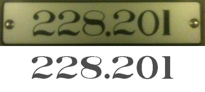 NMBS font en RRRoman