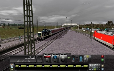 wat rangeerwerk op het test circuit