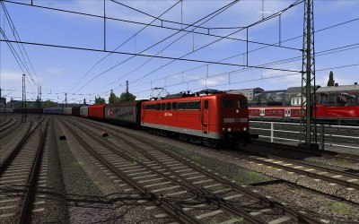 BR 151 met volkswagen trein