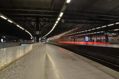 thalys 9376 vertrekt naar parijs te brussel-zuid 14/02/2013