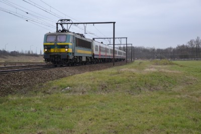 HLE 2128+M4en richting de haven