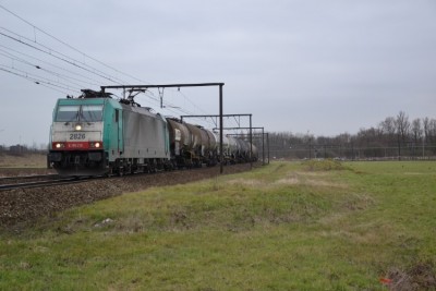 HLE 2826 + sillo wagons van vtg