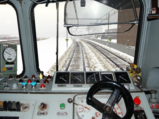 HLE 25 Cabview in train Simulator (versie 1.0)