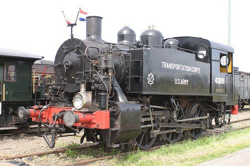 Loc nummer 4 &amp;quot;de Enter&amp;quot; op spoor 7 tijdens het evenement &amp;quot;Sporen naar het verleden 2006&amp;quot;